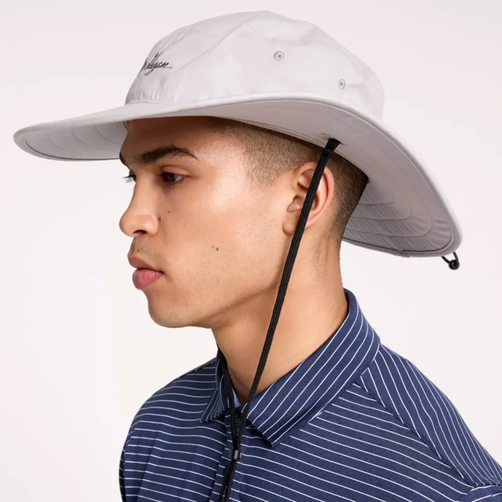 Walter Hagen Wide Brim Sun Hat Medium Gray - NWT